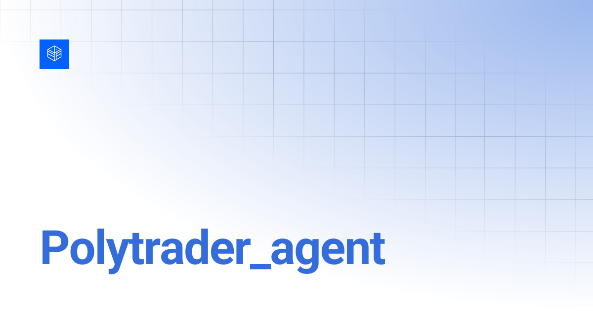 Polytrader_agent | Polytrader